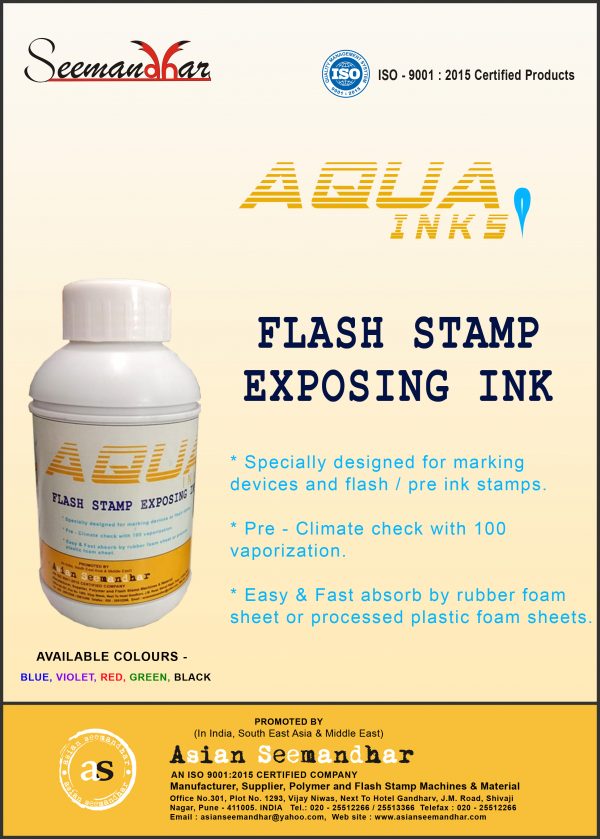 Aqua Flash Ink 250 ml Asian Seemandhar