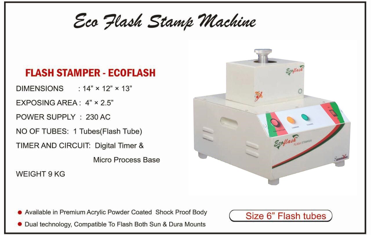 Flash Stamp Machine EcoFlash – Asian Seemandhar